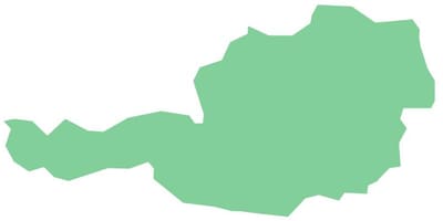 Itävalta vektori kartta