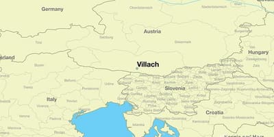 Kartta villach itävalta