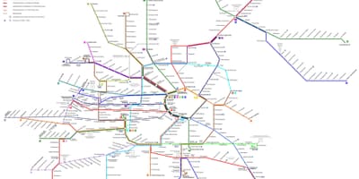Wien itävalta maanalainen kartta